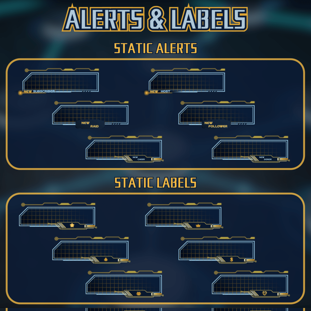 Crypto Overlay Twitch Package