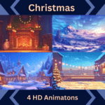 Christmas Animation Twitch Background