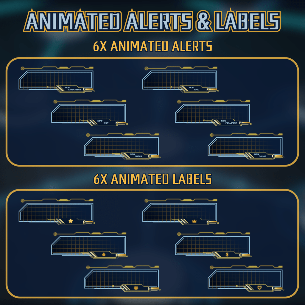 Crypto Overlay Twitch Package