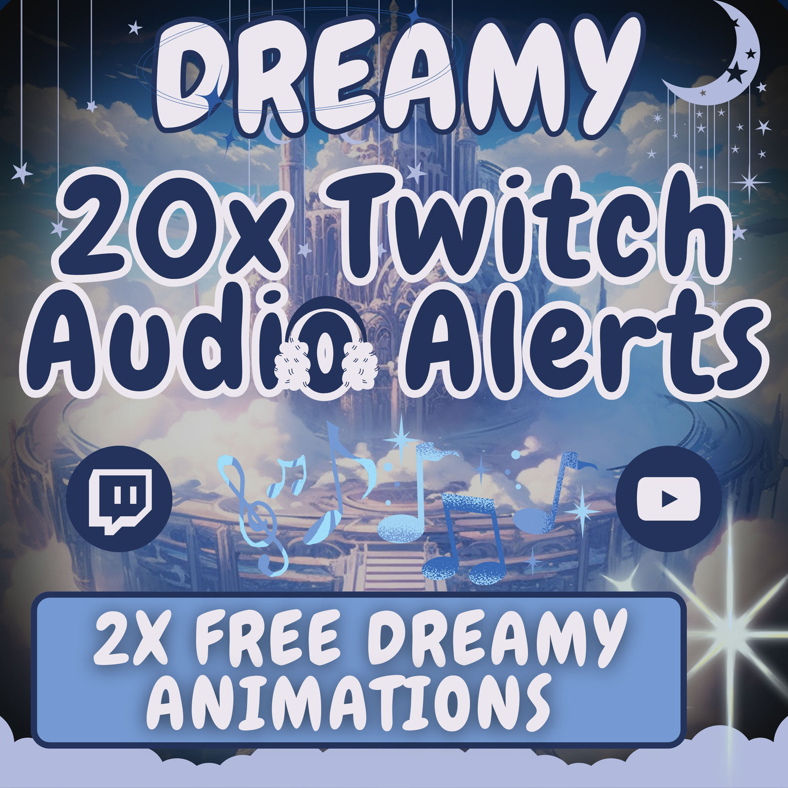 Dreamy Twitch Sound alerts