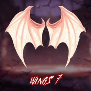 8x Vtuber Vampire Wings