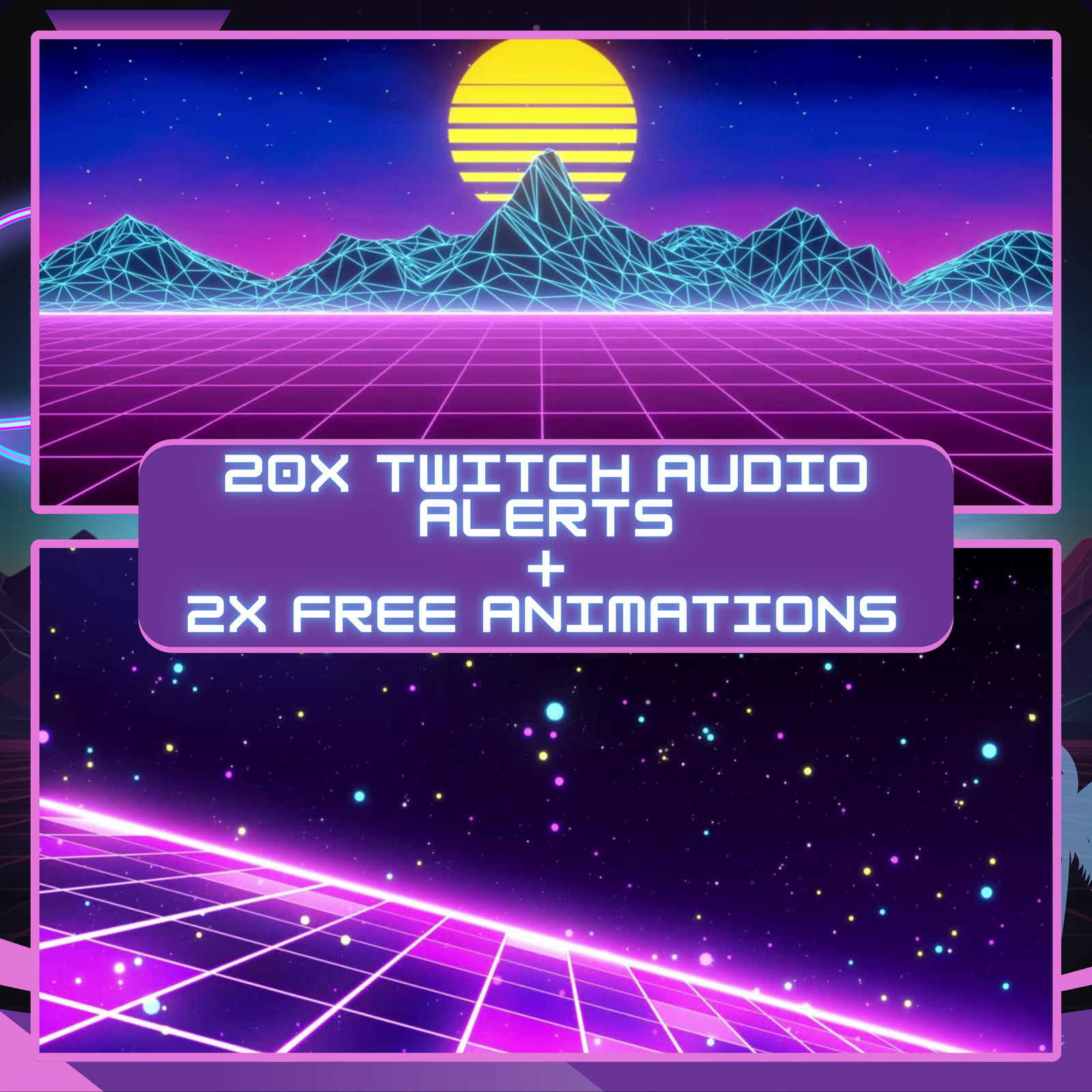 Synthwave Sound Alerts