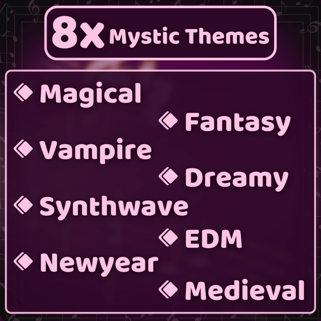 180x Mystic Sound Alerts