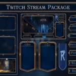 Ravenclaw House Twitch Overlay