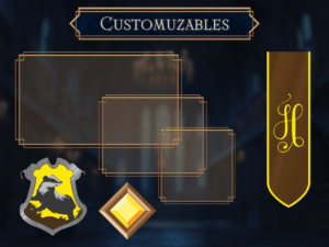Hufflepuff House Twitch Overlay