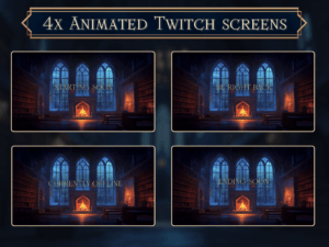 Gryffindor house Stream Overlay