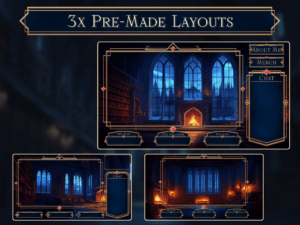 Gryffindor house Stream Overlay