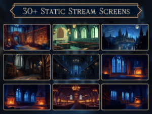Ravenclaw House Twitch Overlay