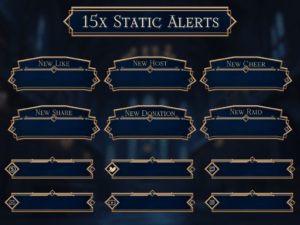 Ravenclaw House Twitch Overlay