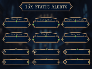 Slytherin Animated Overlay Hogwarts
