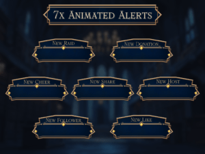 Hufflepuff House Twitch Overlay