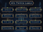 Slytherin Animated Overlay Hogwarts