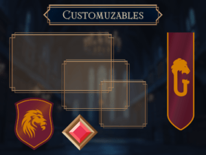 Gryffindor house Stream Overlay