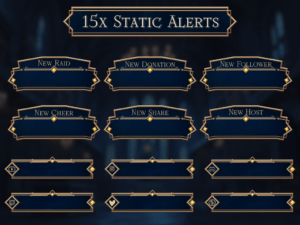 Hufflepuff House Twitch Overlay