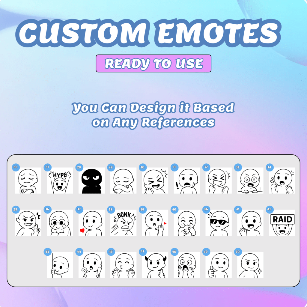 Custom Twitch Emotes