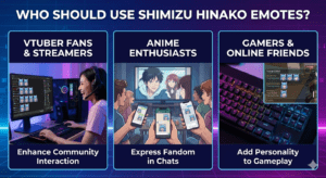 Who should use Shimizu Hinako emotes categories