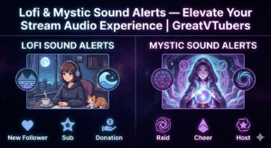 Lofi and mystic sound alerts for streaming