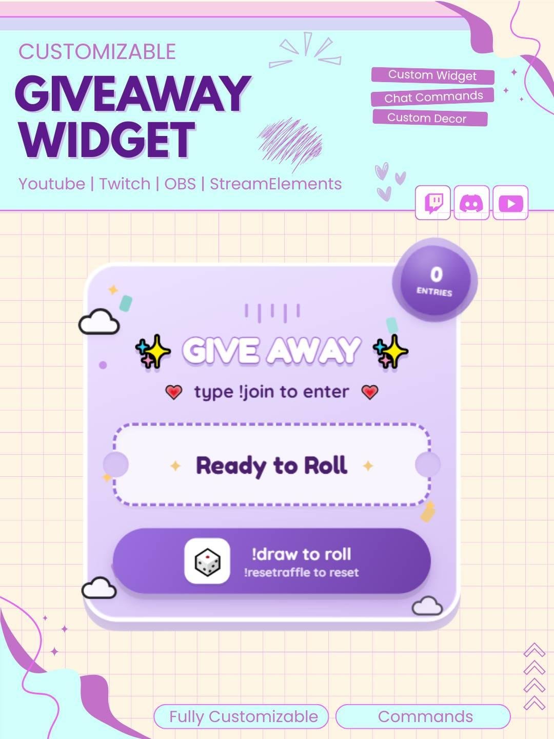 Giveaway Widget for StreamElements